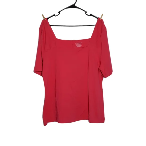 Lane Bryant | square neck top 18/20 plus size - Picture 2 of 9